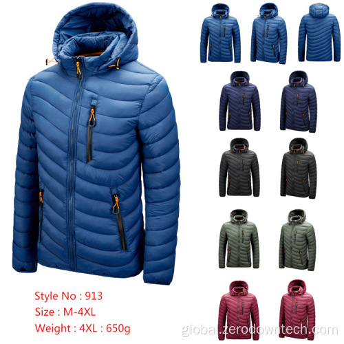 Puffer Jacket Classic Comfortable Embroidery Pattern Down jacket Manufactory